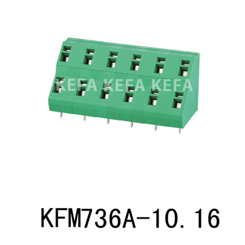 KFM736A-10.16 Bloco terminal tipo mola