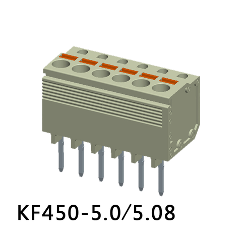 KF450-5.0/5.08 Bloco terminal tipo mola