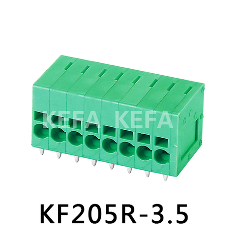 KF205R-3.5 Terminal de mola bloco