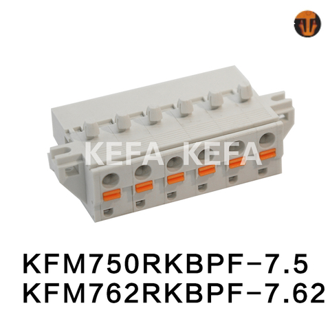 KFM750RKBPF-7.5/KFM762RKBPF-7.62 TERMINAL PLAGGLABLE BLOCO