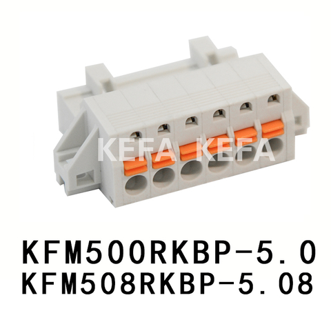 KFM500RKBP-5.0/KFM508RKBP-5.08 BLOCO TERMINAL PLAGGLABLE