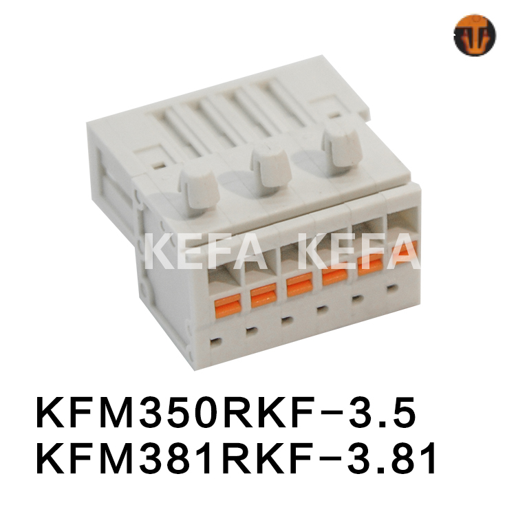 KFM350RKF-3.5/ KFM381RKF-3.81 BLOCO TERMINAL PLAGGLABLE