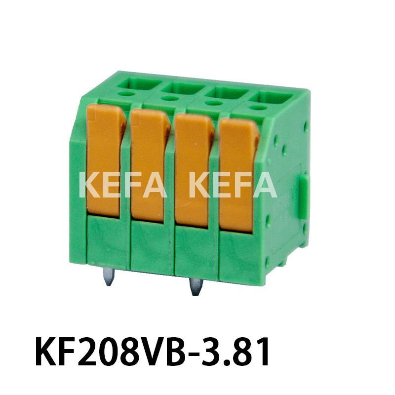 KF208VB-3.5/3.81 Bloco terminal tipo mola