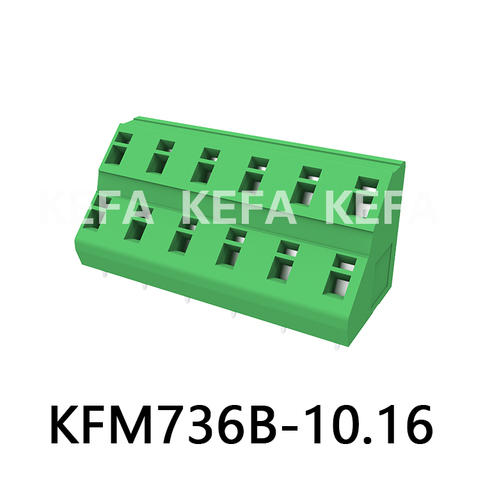 KFM736B-10.16 Bloco terminal tipo mola