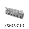 KF242R-7.5-2 Bloco terminal tipo mola