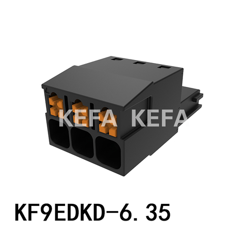 KF9EDKD-6.35 Bloco terminal plugável