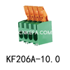 KF206A-10.0 Bloco terminal tipo mola