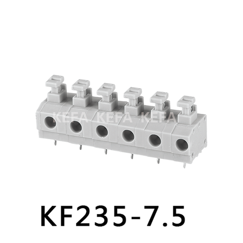 Bloco terminal tipo mola KF235-7.5