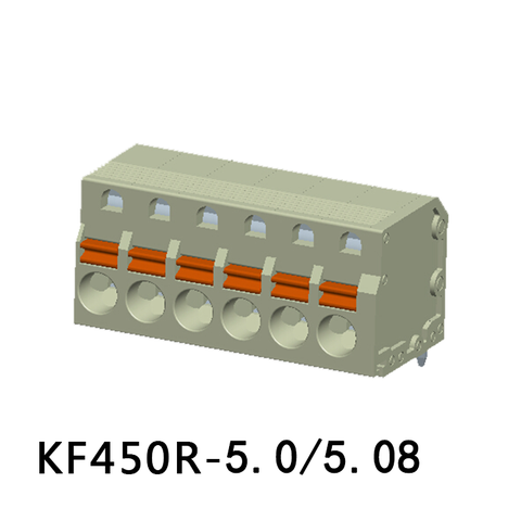 KF450R-5.0/5.08 Bloco terminal tipo mola