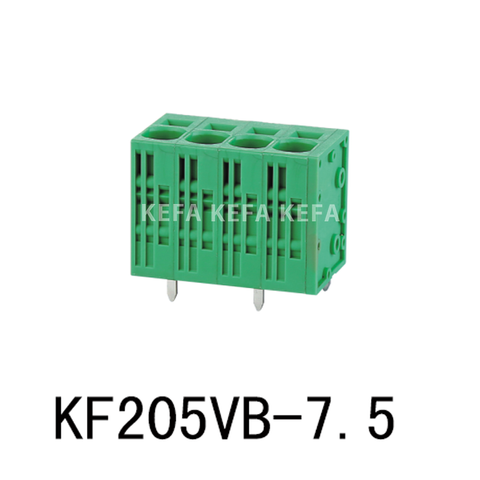 KF205VB-7.5 Bloco terminal tipo mola