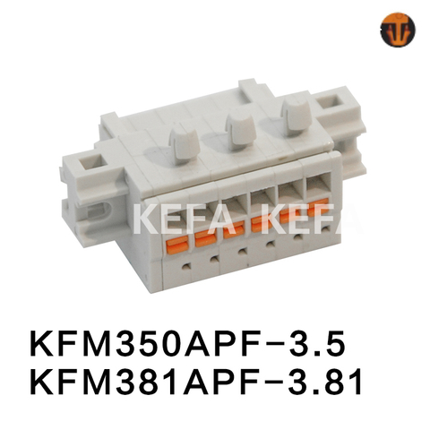 KFM350APF-3.5/ KFM381APF-3.81 BLOCO TERMINAL PLAGGLIBLE