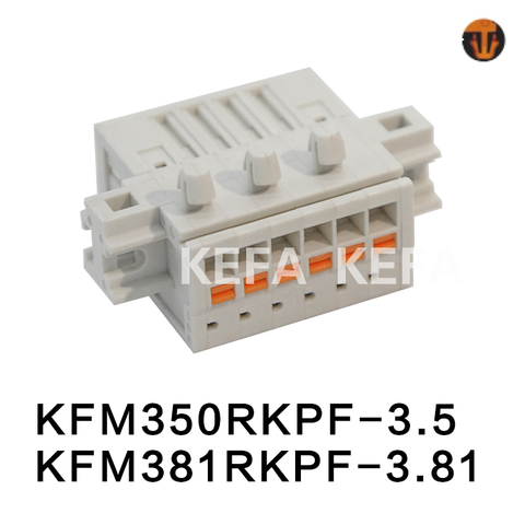 Kfm350rkpf-3.5/ kfm381rkpf-3.81 bloco de terminal travável