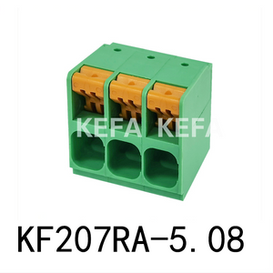 KF207RA-5.08 Bloco terminal tipo mola