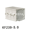 KF239-5.0/5.08 Bloco terminal tipo mola