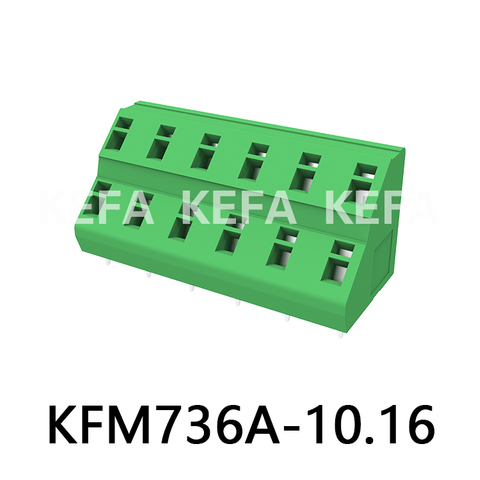 KFM736A-10.16 Bloco terminal tipo mola