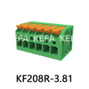 KF208R-3.5/3.81 Bloco terminal tipo mola