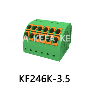 KF246K-3.5 Terminal de mola bloco de terminal