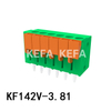 KF142V-3.81 Terminal de mola bloco de terminal