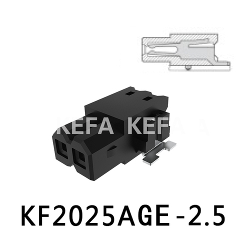 Bloco terminal KF2025AGE-2.5 SMT