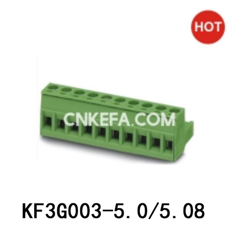 KF3G003-5.0/5.08 Bloco terminal plugável