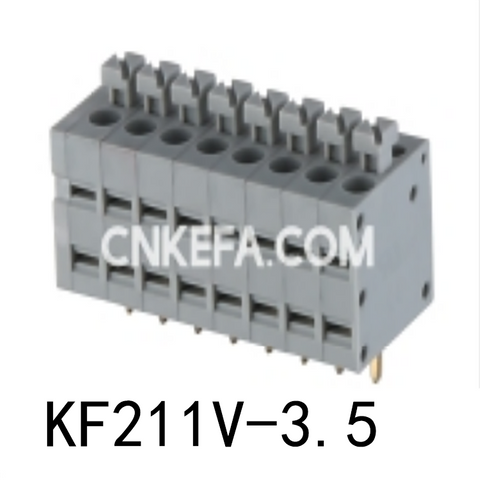 KF211V-3.5 Terminal do tipo de mola bloco