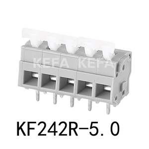 KF242R-5.0-2 Bloco terminal tipo mola