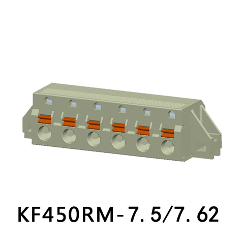 KF450RM-7.5/7.62 Bloco terminal tipo mola