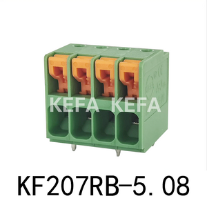 KF207RB-5.08 Bloco terminal tipo mola