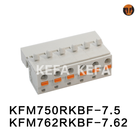 KFM750RKBF-7.5/KFM762RKBF-7.62 BLOCO TERMINAL PLAGGLABLE