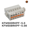 KFM500RKPF-5.0/KFM508RKPF-5.08 Bloco terminal plugável