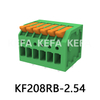 KF208RB-2.5/2.54 Bloco terminal tipo mola