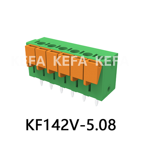 KF142V-5.08 Bloco terminal tipo mola