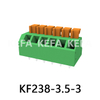 KF238-3.5-3 Bloco terminal tipo mola