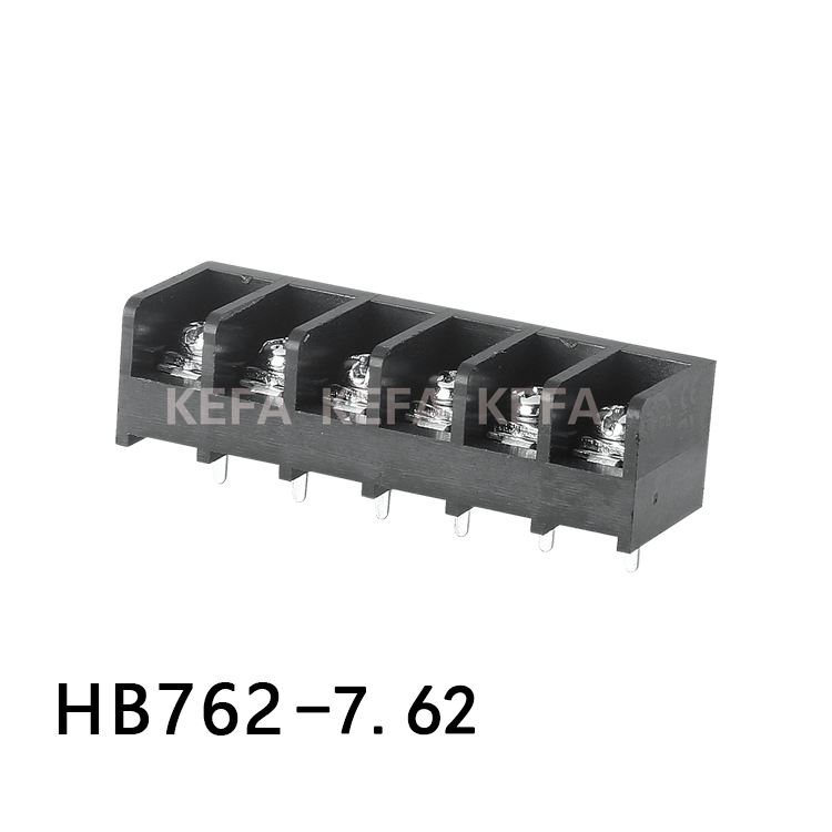 Bloco terminal de barreira HB762-7.62