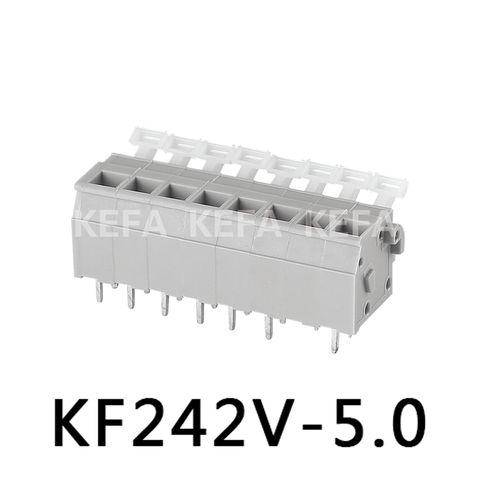 Bloco terminal tipo mola KF242V-5.0
