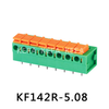 KF142R-5.08 Bloco terminal tipo mola
