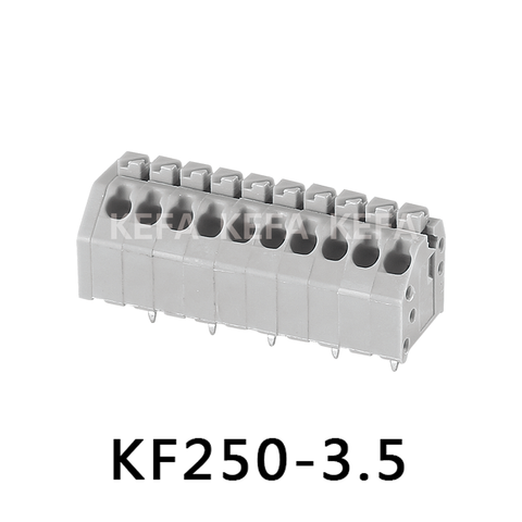 KF250-3.5 Bloco de terminal do tipo de mola