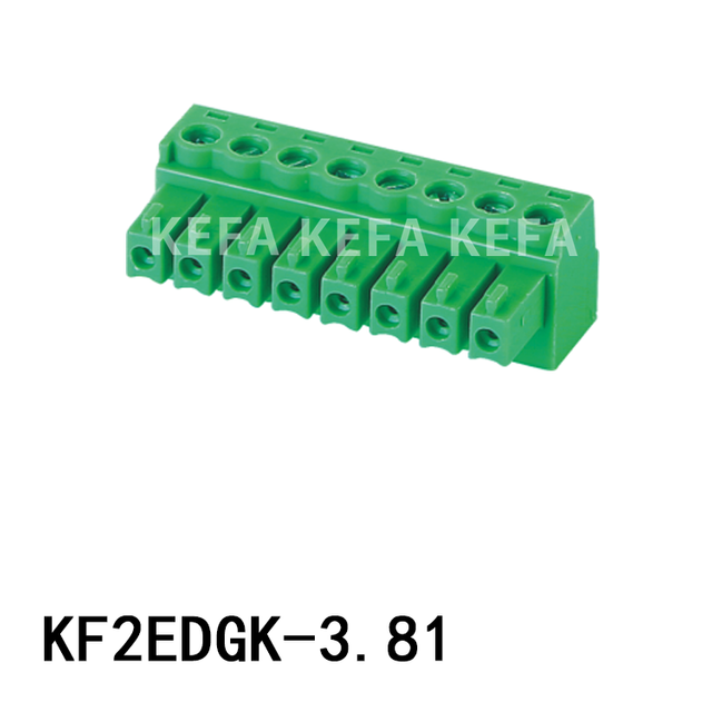 KF2EDGK-3.81 Bloco terminal travável