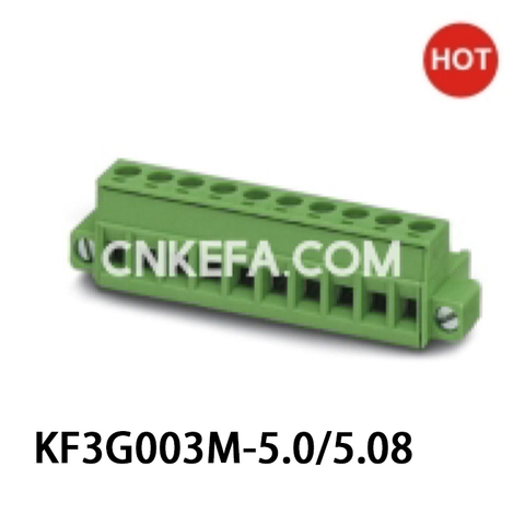 KF3G003M-5.0/5.08 Bloco terminal plugável