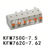 KFM750C-7.5/KFM762C-7.62 Bloco terminal plugável