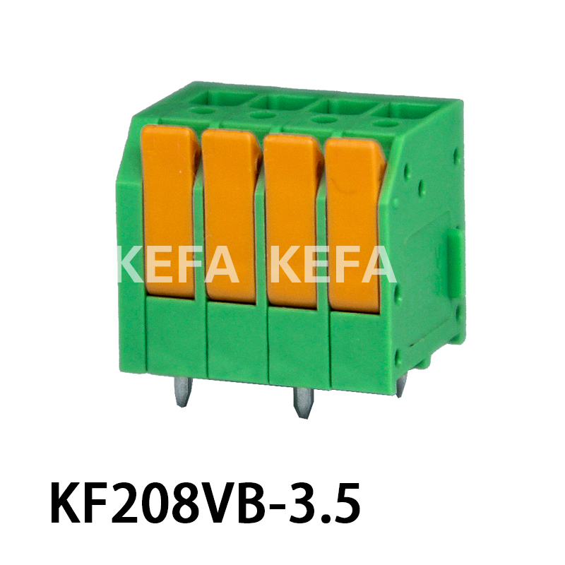 KF208VB-3.5/3.81 Bloco terminal tipo mola