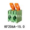 KF206A-15.0 Bloco terminal tipo mola