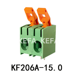 KF206A-15.0 Bloco terminal tipo mola