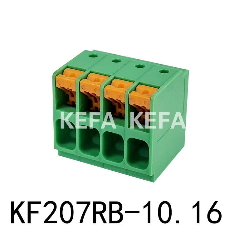 KF207RB-10.16 Bloco terminal tipo mola