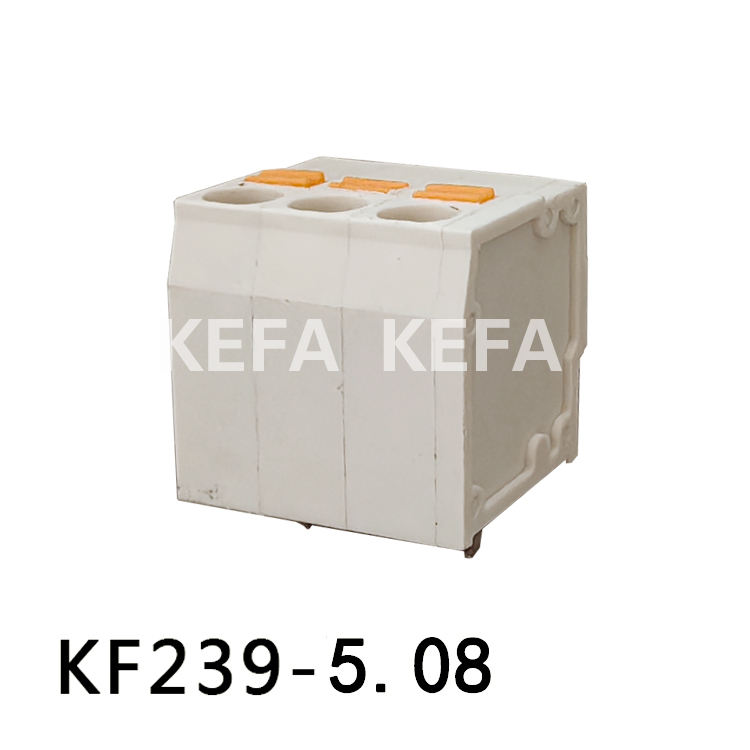 KF239-5.0/5.08 Bloco terminal tipo mola