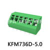 Bloco terminal tipo mola KFM736D-5.0