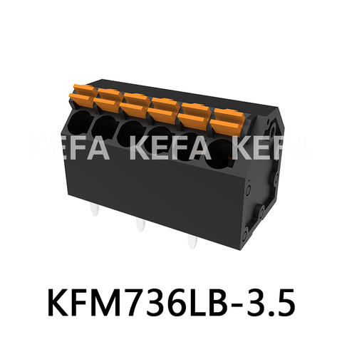 KFM736LB-3.5 Terminal de mola bloco de terminal