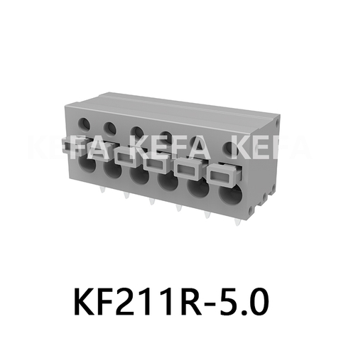 KF211R-5.0 Bloco terminal tipo mola