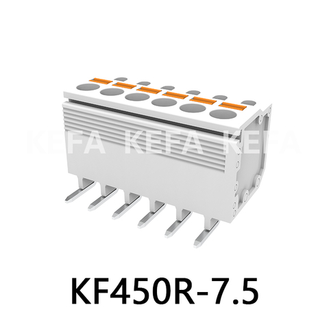 KF450R-7.5/7.62 Bloco terminal tipo mola
