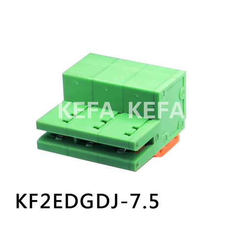KF2EDGDJ-7.5 Bloco terminal travável